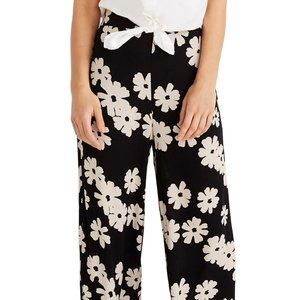 Madewell Huston Ikat Floral Pull-On Crop Pant TALL